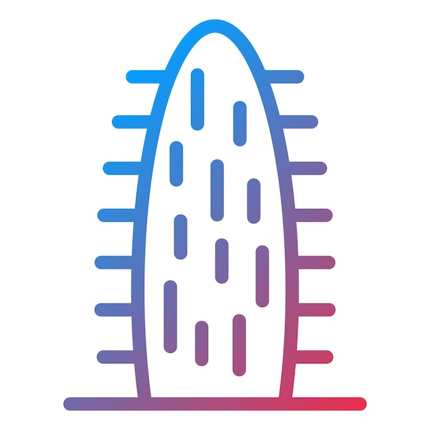 Estilo del icono del cactus