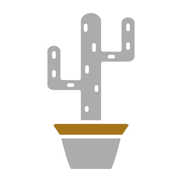 Estilo del icono del cactus
