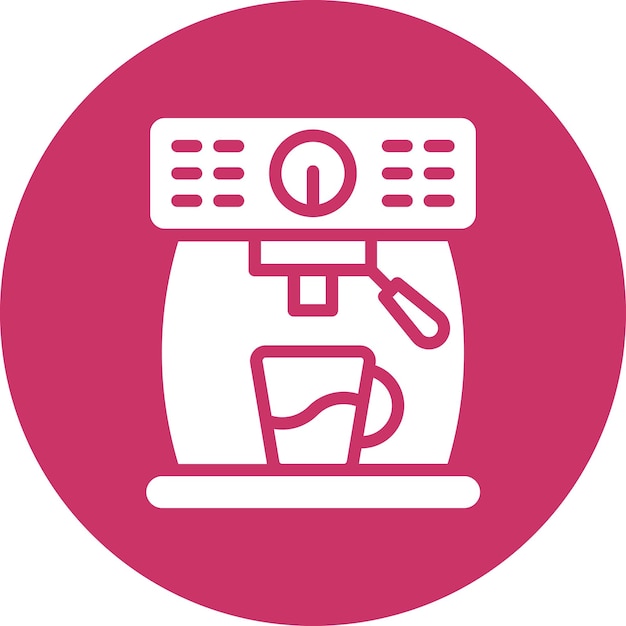 Estilo del icono de la cafetera