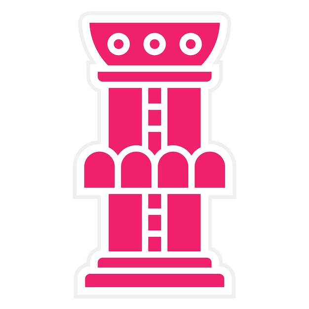 Estilo del icono de caída libre