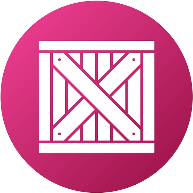 Estilo de icono de caja de diseño vectorial