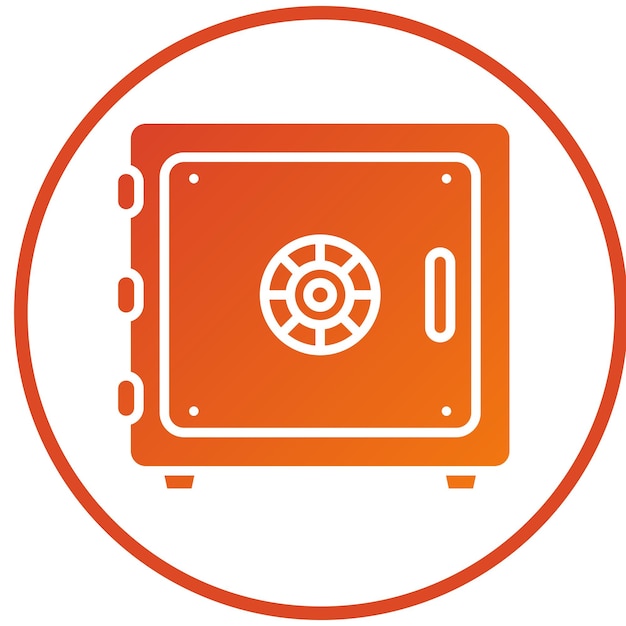 Estilo del icono de la caja de seguridad