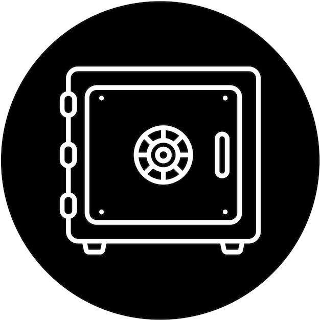 Estilo del icono de la caja de seguridad