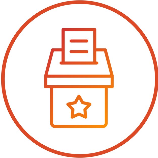 Estilo del icono de la caja de sugerencias de diseño vectorial