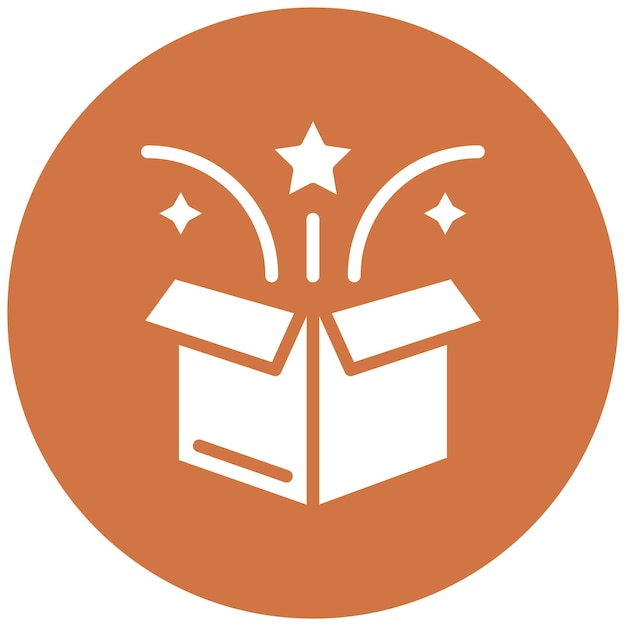 Estilo del icono de la caja de suscripción de diseño vectorial