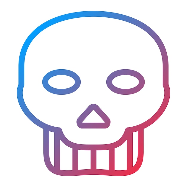 Estilo del icono de la calavera