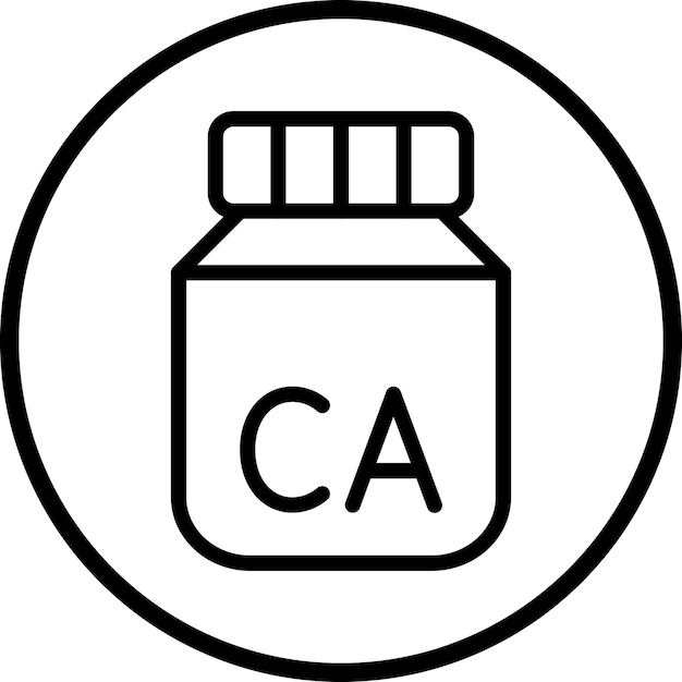 Estilo del icono de calcio