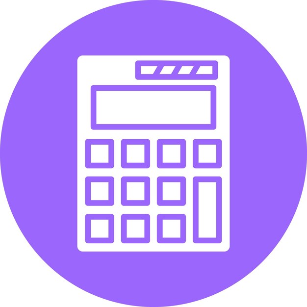 Estilo del icono de la calculadora