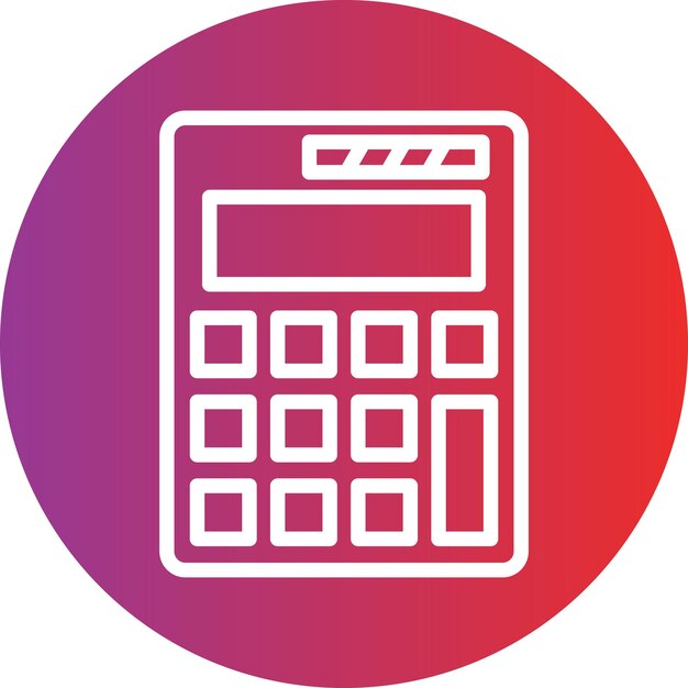 Estilo del icono de la calculadora