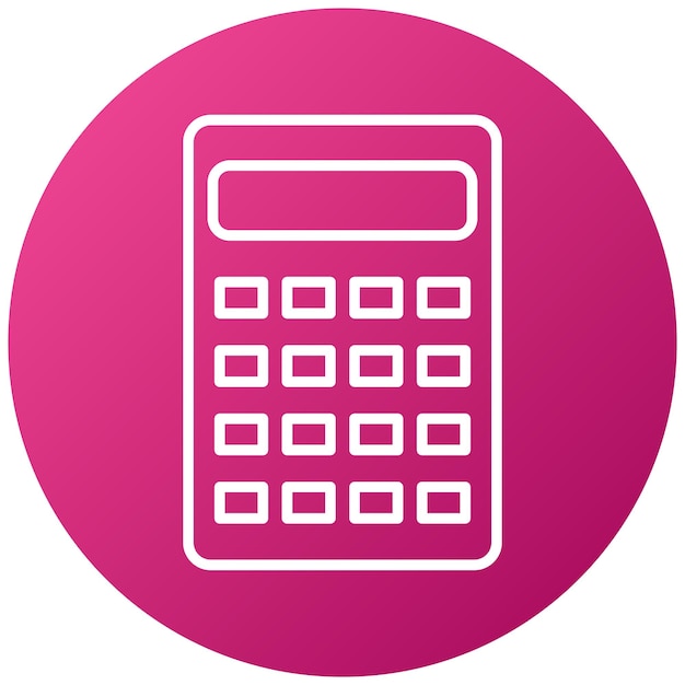 Estilo del icono de la calculadora