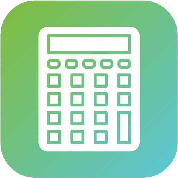 Estilo del icono de la calculadora