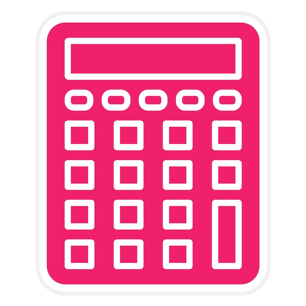 Estilo del icono de la calculadora