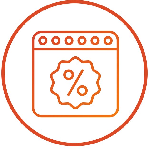 Estilo del icono del calendario de diseño vectorial