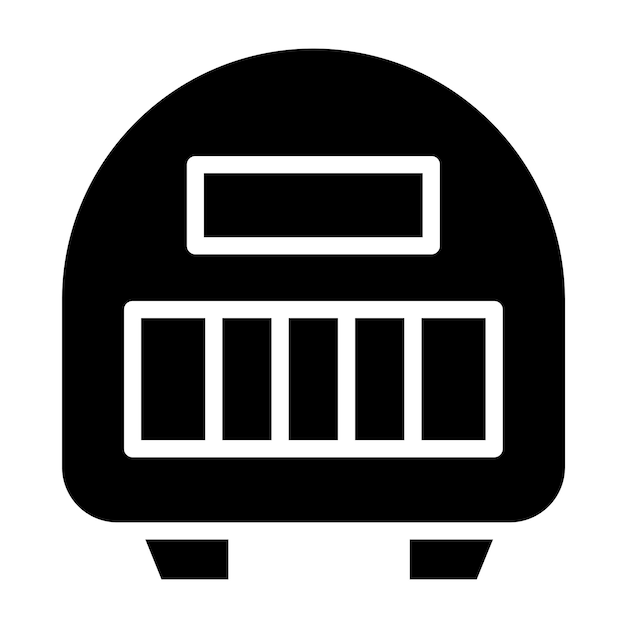 Estilo del icono del calentador de diseño vectorial
