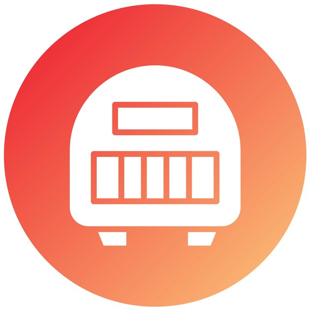 Estilo del icono del calentador de diseño vectorial