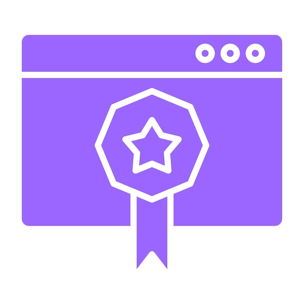 Estilo del icono de calidad de la página