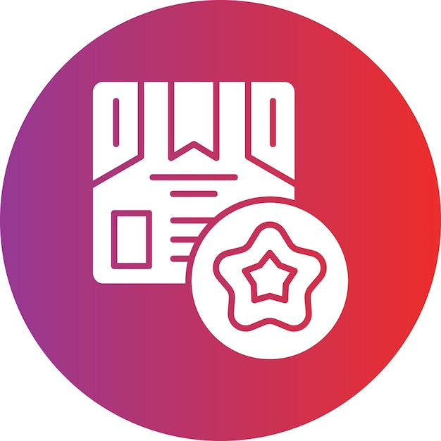 Estilo del icono de calificación del diseño vectorial