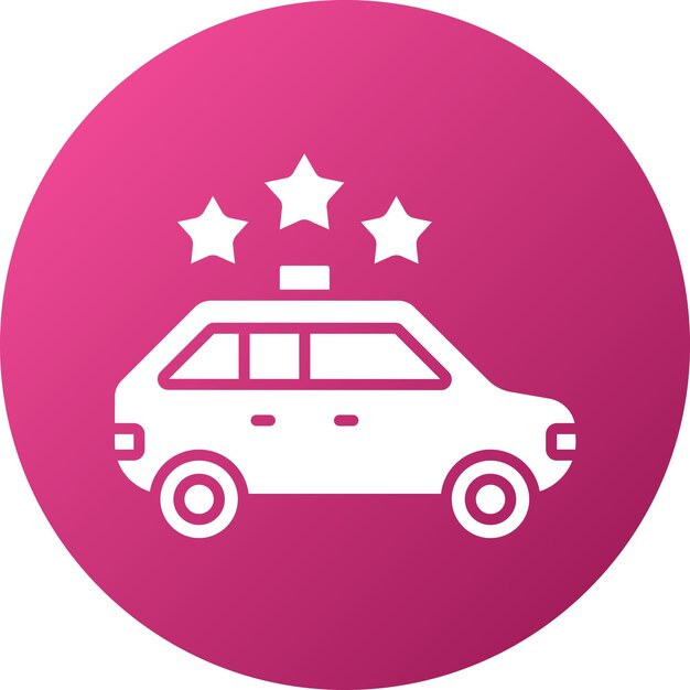 Estilo del icono de calificación del diseño vectorial