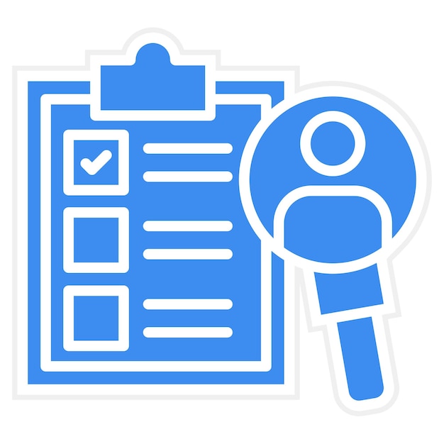 Estilo del icono de calificación de plomo de diseño vectorial