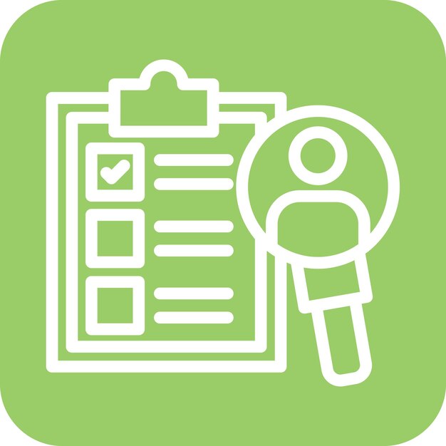 Estilo del icono de calificación de plomo de diseño vectorial
