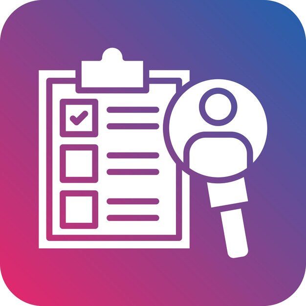 Estilo del icono de calificación de plomo de diseño vectorial