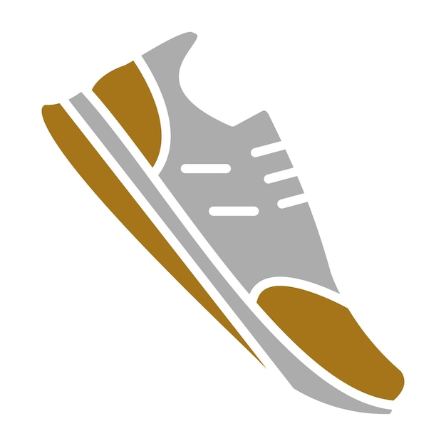 Estilo de icono de calzado de diseño vectorial