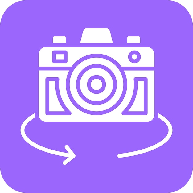 Estilo del icono de la cámara 360