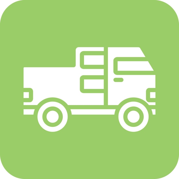 Estilo del icono de la camioneta