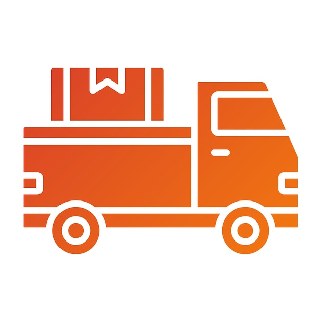 Estilo del icono de la camioneta