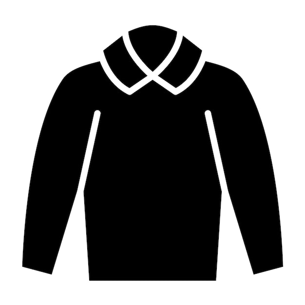 Estilo del icono de la camisa de diseño vectorial