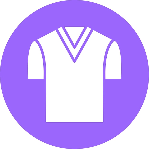 Estilo de icono de camiseta de diseño vectorial