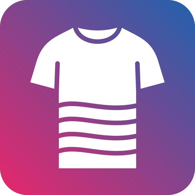 Estilo del icono de la camiseta