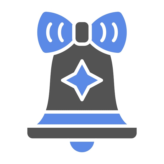 Estilo del icono de la campana de cumpleaños