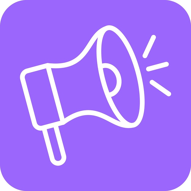Estilo de icono de la campaña de diseño vectorial