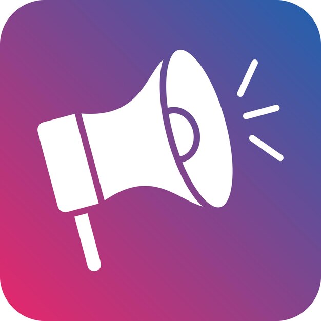Estilo de icono de la campaña de diseño vectorial