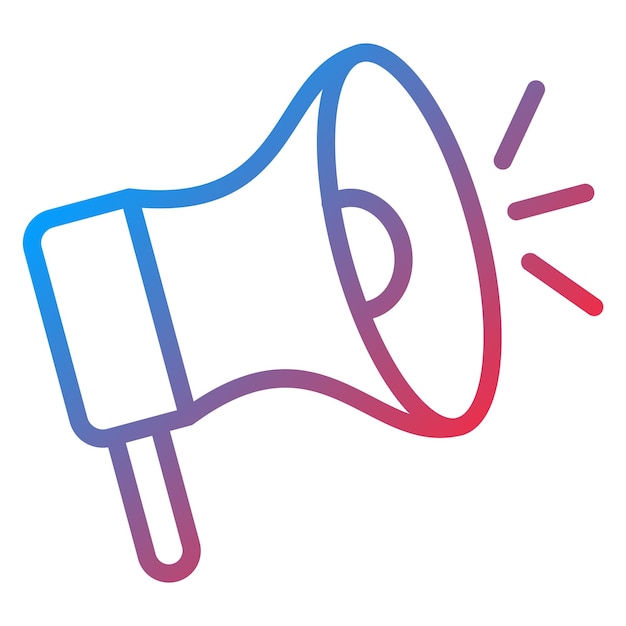 Estilo de icono de la campaña de diseño vectorial