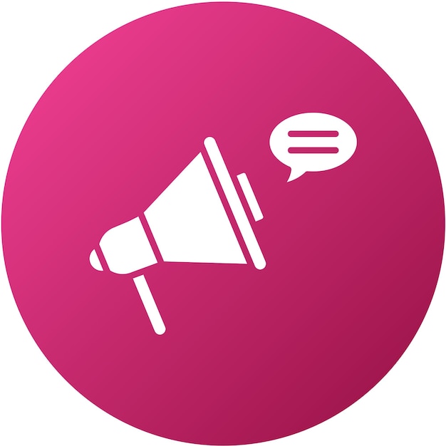 Estilo de icono de la campaña de diseño vectorial