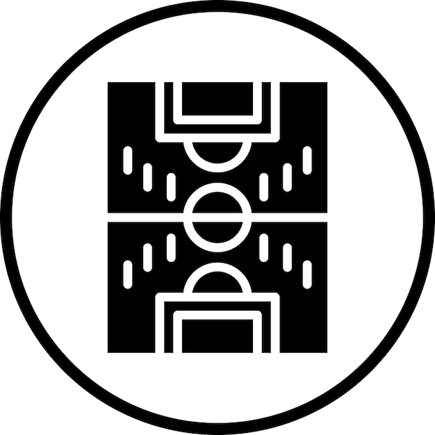 Estilo del icono del campo de fútbol