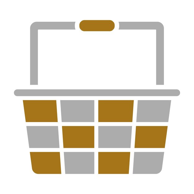 Estilo del icono de la canasta
