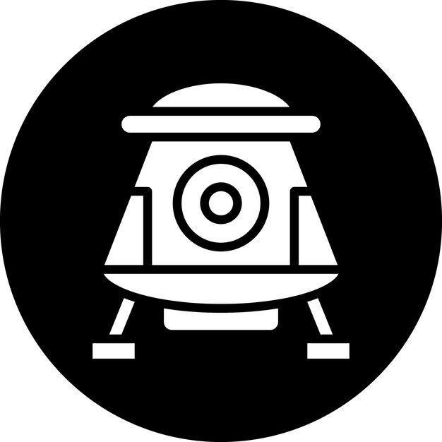 Estilo del icono de la cápsula espacial