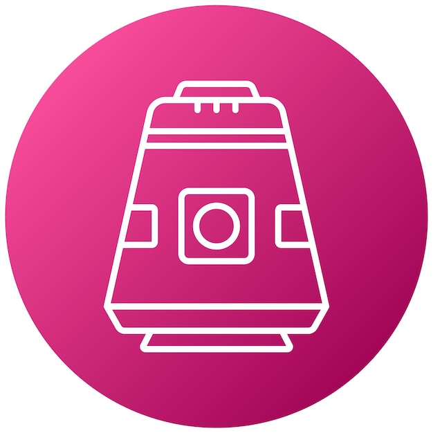 Estilo del icono de la cápsula espacial