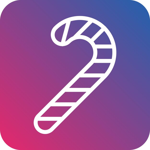Estilo del icono del caramelo