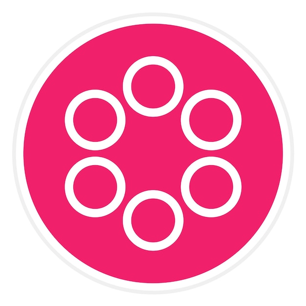 Estilo del icono de carga del disco de diseño vectorial