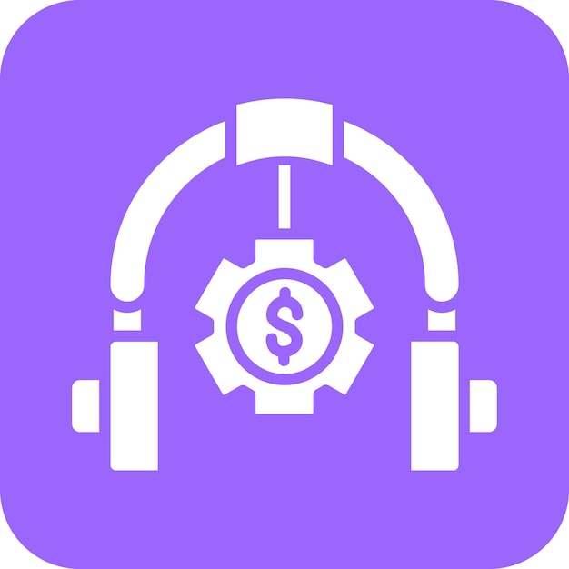 Estilo del icono de carga del servicio de diseño vectorial