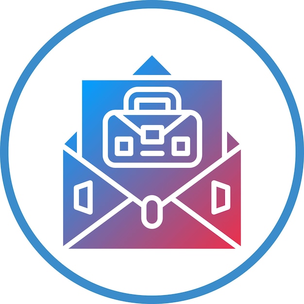 Estilo del icono de la carta de portada