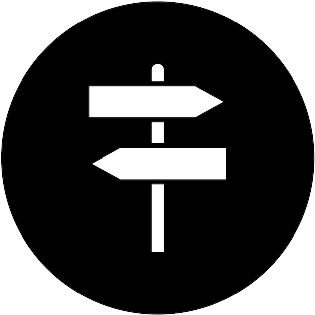 Estilo de icono de cartel de diseño vectorial