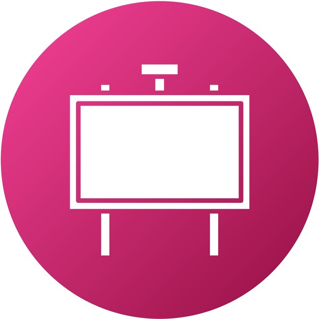 Estilo de icono de cartel de diseño vectorial
