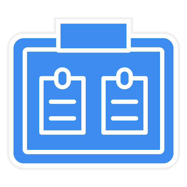 Estilo de icono de cartón de corcho de diseño vectorial
