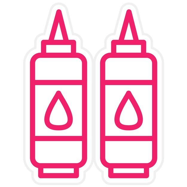 Estilo del icono del cartucho de diseño vectorial