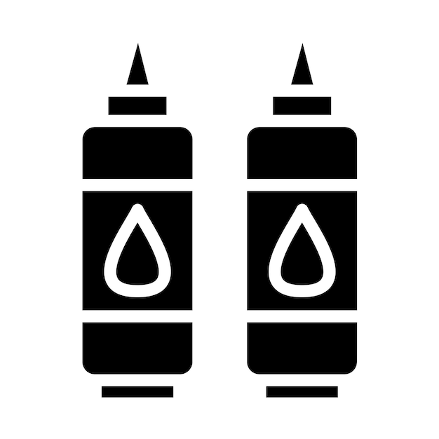 Estilo del icono del cartucho de diseño vectorial
